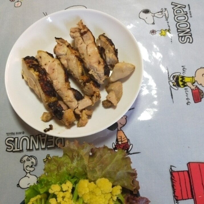 キャンプやBBQで鶏肉焼き♪山賊焼き風♪ケバブ♪